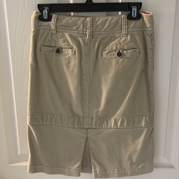 American Eagle outfitters corduroy Khaki skirt - Picture 2 of 3